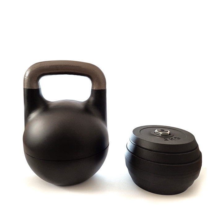 The adjustable competition kettlebell 12kg-32kg FlexiBell 2.